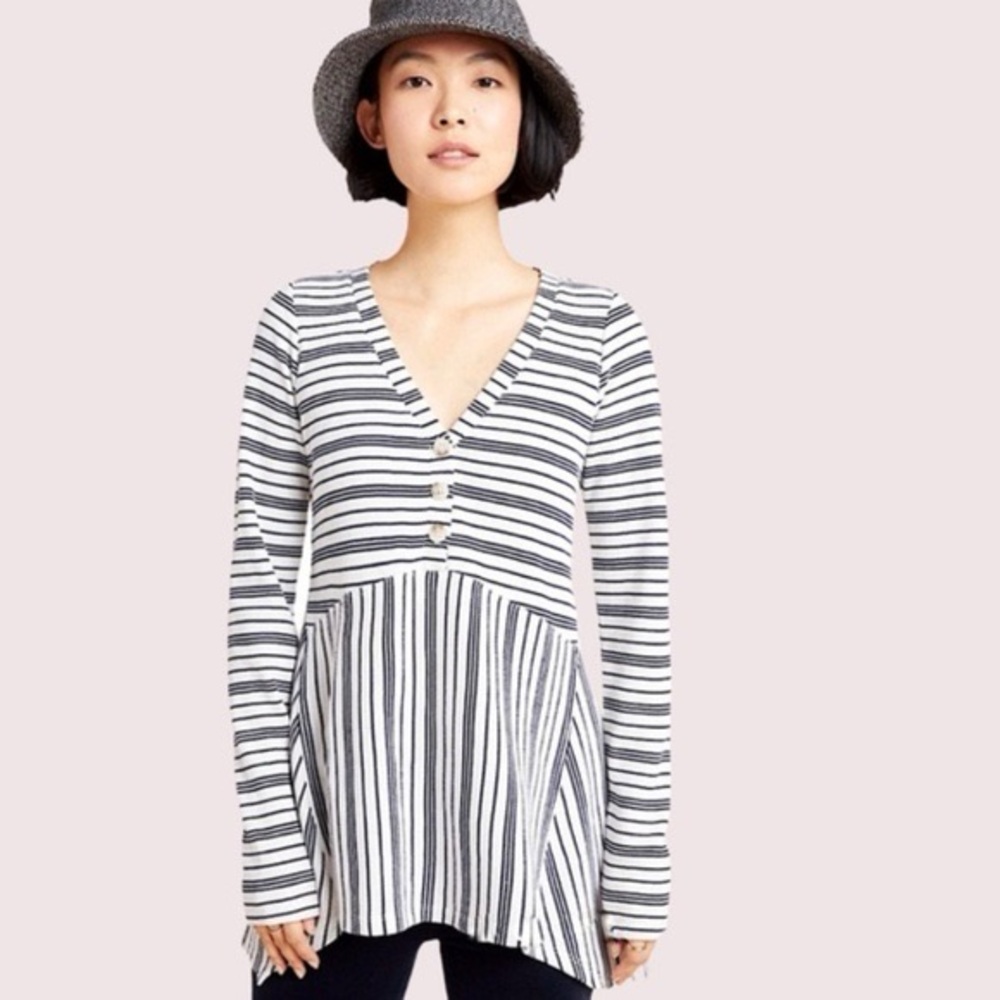 Maeve Anthropologie ⚜️ Eliza Henley Babydoll Tunic